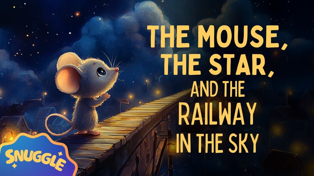 🐭 The Cutest RAINY Story 🐭The Mouse, the Star, and the Railway in the Sky - A Story for COZY Sleep