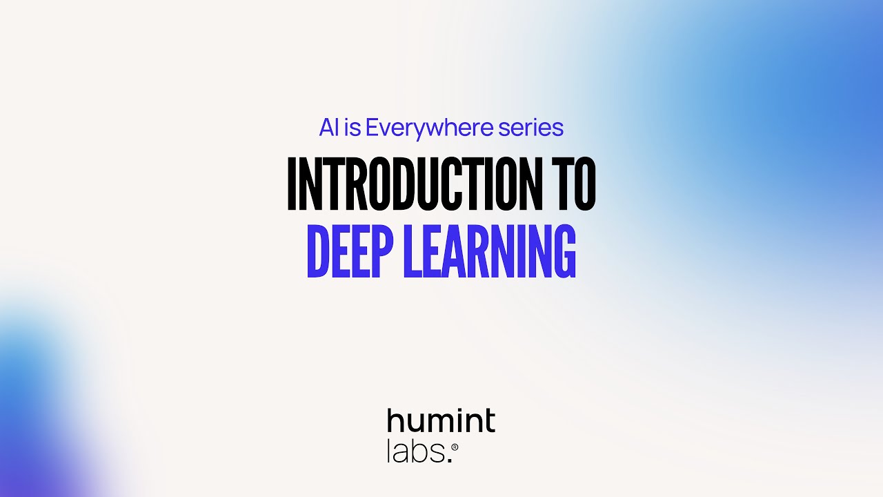 Deep Learning — Part 1