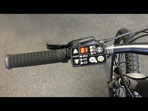 Yamaha LED Electric Bike Display Settings