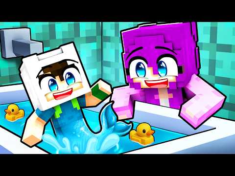 DENİZ KIZI ENES EVLAT EDİNİLDİ 😱 Minecraft