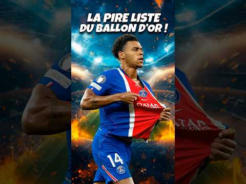 LA LISTE DU BALLON D’OR EST FRAUDULEUSE ! 😱⚽️