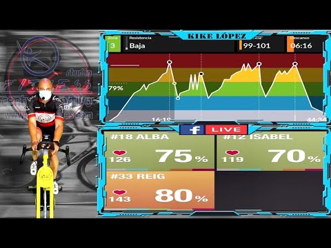 Vitalcycling Levante & Studio Fitness 18:00h