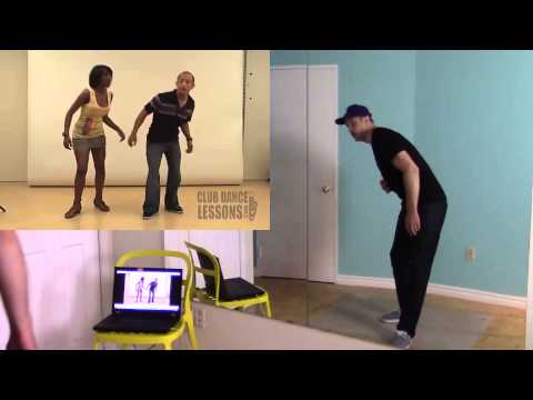 1 Practicing Rock Step Move from Club Dance Basic DVD by Chi Szeto