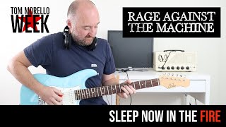How to Play "Sleep Now In The Fire" by Rage Against The Machine | Tom Morello Guitar Lesson