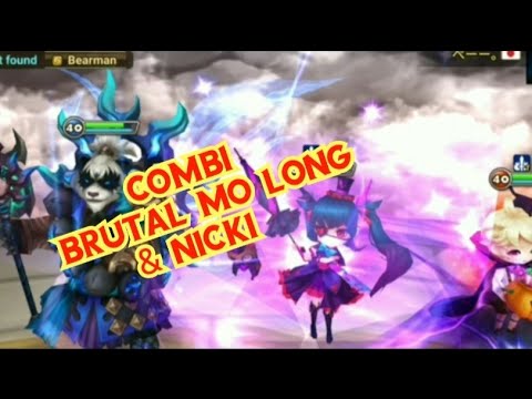 COMBI BRUTAL MO LONG & NICKI - Summoners War