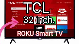 TCL 32-Inch ROKU Smart LED TV | Best Budget Smart Tv 2020!?
