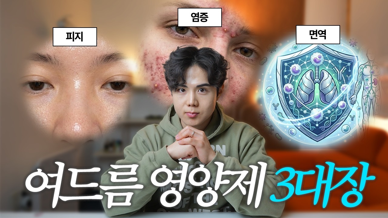 여드름 없애려면 이것부터❗️(영양제 총정리)