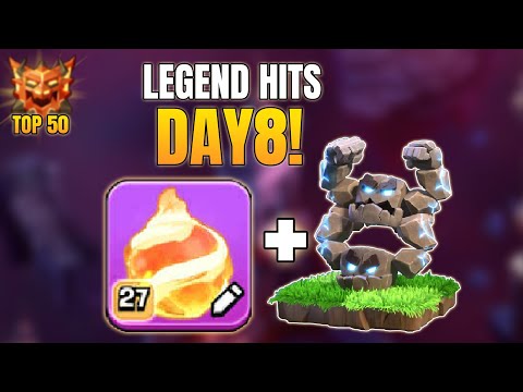 Fireball + Meteor Golem Is Broken at TH18! Best Legend League Strategy