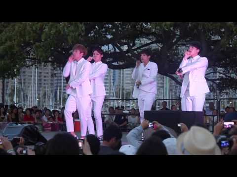 K-POP "M.Pire" at Hawaii Korean Festival 1 엠파이어 コリアンフェスティバルに"M.Pire"が出演！