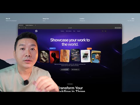 One-shotting beautiful landing pages with code references thumbnail