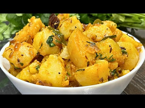 Simple & Spicy Potato Fry - Boiled Potato Fry - How To Make Potato Fry - Aloo Fry - Potato Recipes
