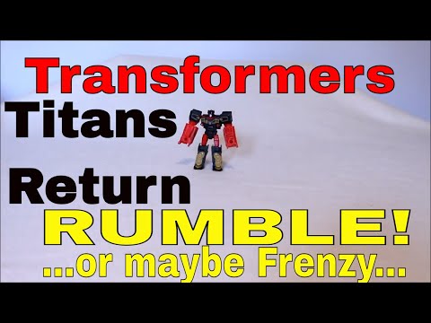 Transformers Titans Return Legends Class Rumble - GotBot True Review NUMBER 144