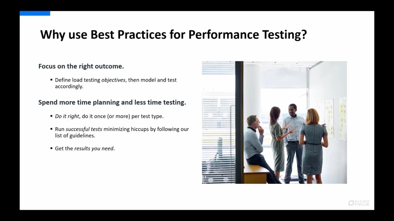 Performance Testing Best Practices with LoadRunner Cloud