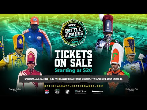 Meet the Bands: 2026 Pepsi National Battle of the Bands in the Palm Beaches
