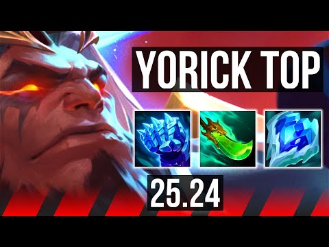 YORICK vs JAX (TOP) | 59K damage | NA Master | 25.24