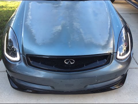 (MUST WATCH !!!) NEW SPEC-D TUNING (DRL LED Head Lights) G35 Coupe🔥🔥🔥🔥🔥🔥