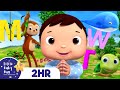 Learn ABC And Animals Song 2 HOURS Of Nursery Rhymes And Kids Songs Little Baby Bum
