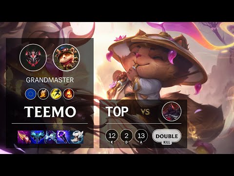 Teemo Top vs Sion - EUW Grandmaster Patch 11.5