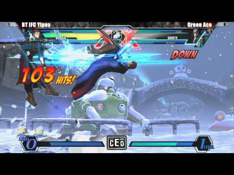 UMVC3 BT IFC Yipes vs Green Ace - CEO 2012 Tournament