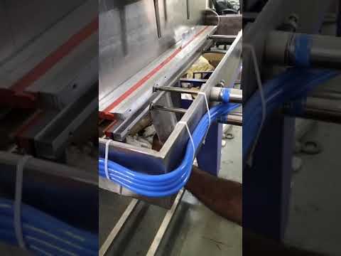 Pneumatic bag vacuum pack and gas flushing and sealing machine with flameproof motor