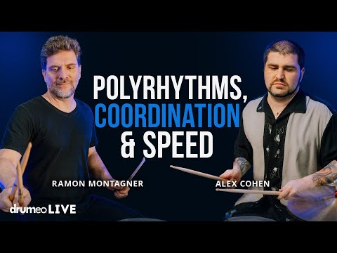 Extreme Polyrhythm, Coordination & Speed Techniques | Alex Cohen & Ramon Montagner