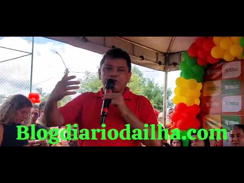 PEDRO DO ROSÁRIO (MA): Prefeito Toca Serra inaugura com o Ministro André Fufuca. POR LIMA K LIMA