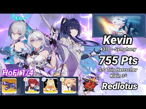 Trio Herrscher, HoFi 1/4 | Redlotus D437: Kevin (Symphony) 755 Pts | S.0 HoFi, HoO, S.1 Hotr Klein 3