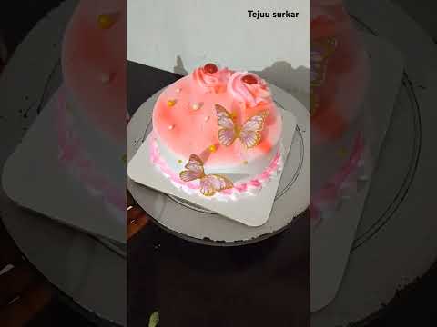 like and subscribe my channel ✨💗🎊#cake #cakedecorating #song #birthdaycake