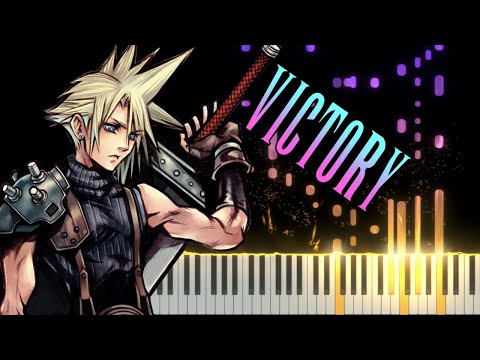 Final Fantasy VII - Victory Fanfare (Synthesia) Video