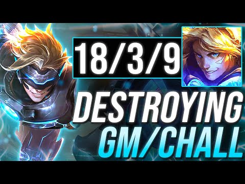 Dropping 18 Kills in GM/Challenger Like Its Nothing | Full Ezreal Gameplay