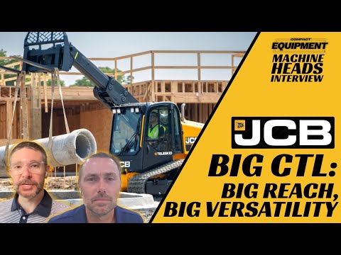 JCB Explains its Two Largest Compact Loaders Yet: the 400T and 4TS-8T Teleskid