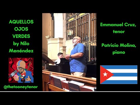 Emmanuel Cruz: AQUELLOS OJOS VERDES by Nilo Menéndez