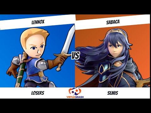 VirtuaSmash #12 SSBU Singles - Losers Semis - Lennox (Mii Swordfighter) vs Sabaca (Lucina)