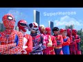 WTH Spider Man Many RED Superheroes In 1 House Who Is The Strongest