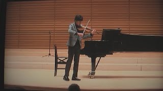 バッハ 無伴奏パルティータ第2番 ニ短調 BWV1004 シャコンヌ 中学1年