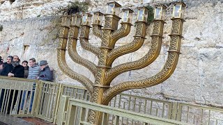 שידור חי נר שמיני זאת חנוכה בכותל המערבי -Live broadcast - Eighth night of Chanukah