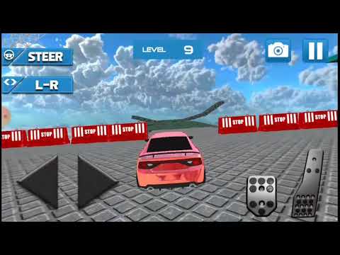 impossible tracks car mountain climb stunts leaves 9