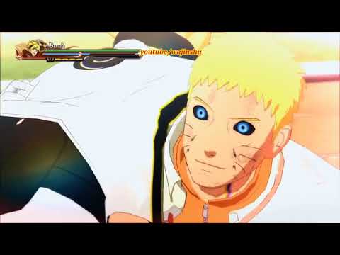 Sage Mode Boruto vs Hokage Naruto Edo Tensei Boss Fight   Naruto Ninja Storm 4 Road to Boruto PC...