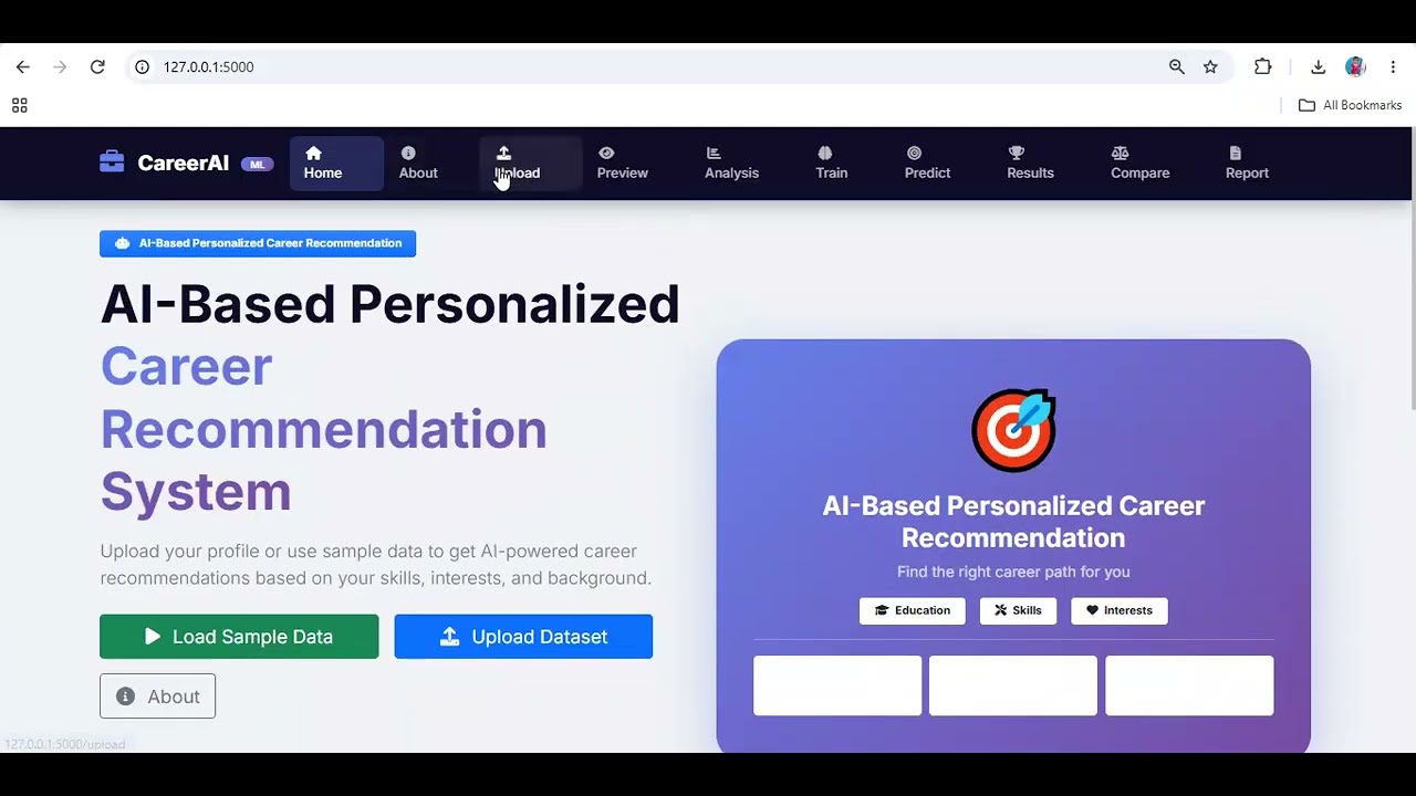 AI-Based Personalized Career Recommendation System