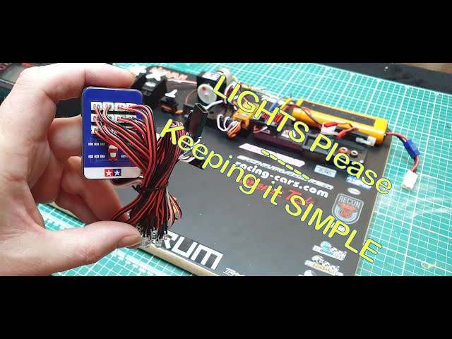 Vídeo relacionado con HERCHR Luces RC, Kit De Sistema De Iluminación Led De 12 Piezas Sistema De Luces Intermitentes RC Luces Intermitentes De Simulación De Coche RC para Coches, Camiones Y Orugas RC A Escala 1/10 Y 1/8