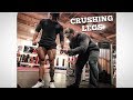 HOW TO COOK CHICKEN & GROUND BEEF | CRUSHING LEGS WITH 22 YEAR OLD 280 LB BODYBUILDER