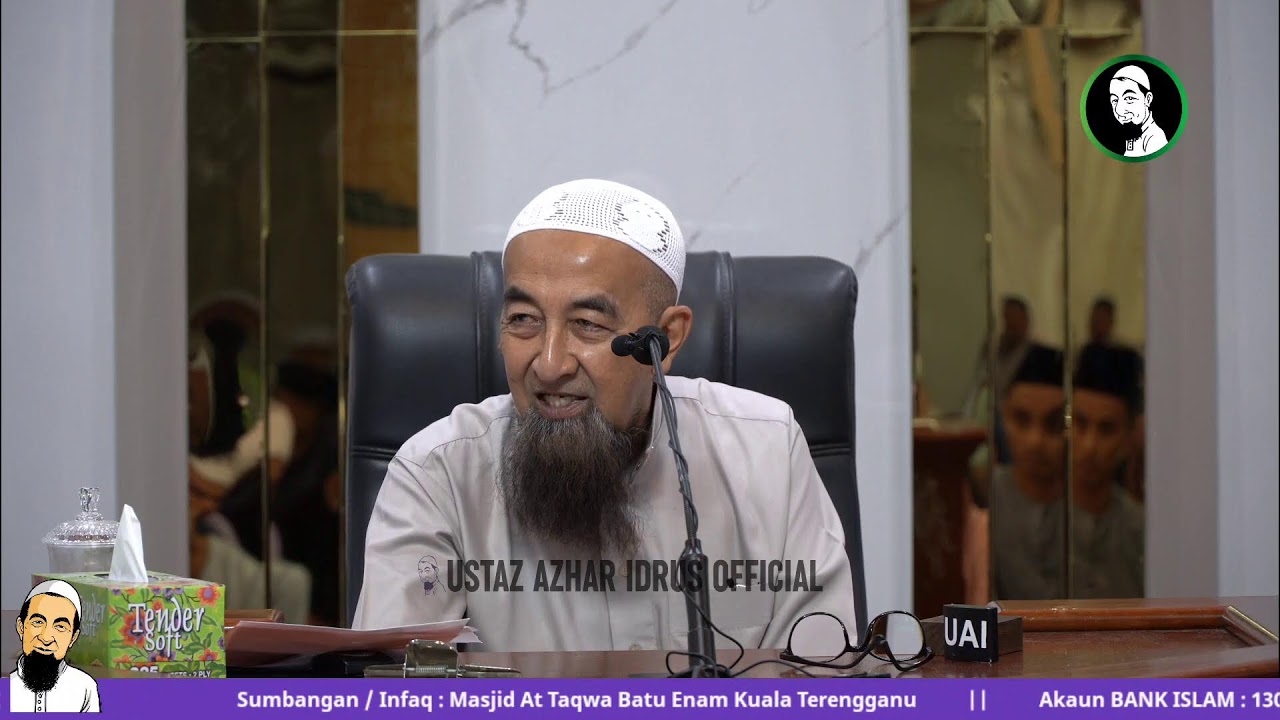 🔴LiveUAI 20/08/2026 Kuliah Maghrib Bulanan - Ustaz Azhar Idrus