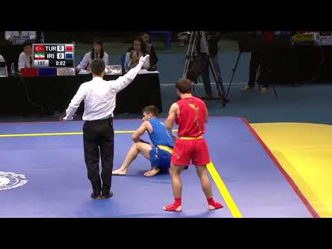 2016 Sanda World Cup 65kg Semi Final TUR V S  IRI