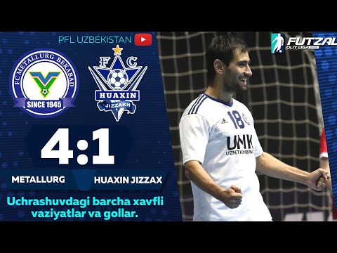 Oliy liga. 3-tur METALLURG — HUAXIN-JIZZAX 4:1
