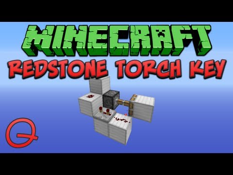 xisumavoid - Minecraft: Redstone Torch Key (Quick) Tutorial