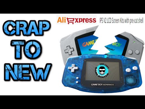 GAMEBOY ADVANCE IPS V2 SCREEN AND RESTORATION -- LGH
