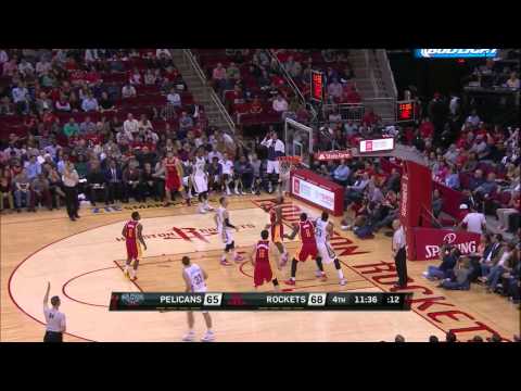Dante Cunningham Highlights Pelicans vs. Rockets 12.18.2014 - 15 Points, 5 Rebounds