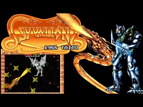 Syvalion 1988 TAITO Arcade [Ending No.036]