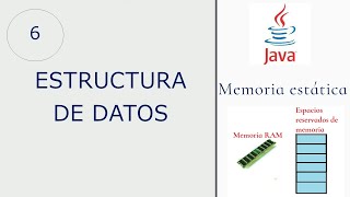 6.- Curso estructura de datos en Java|| Memoria estática.