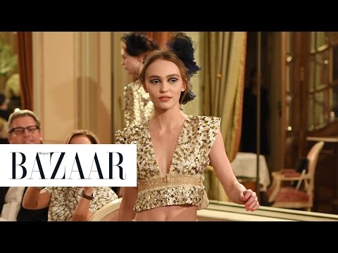 Lily-Rose Depp's Runway Debut at Chanel